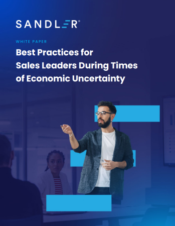 Best Practices for Sales Leaders During Times of Economic Uncertainty - Cover Image UPDATED